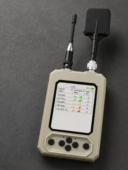 US Army Buys the MOTH Tactical Spectrum Analyzer: 450 g, 5 MHz–6 GHz